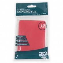 TOPDECK PROTECTOR STANDARD ROJO 66X91MM