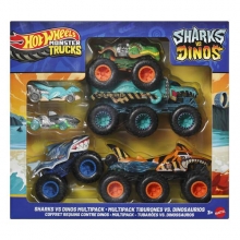 MATTEL JGD68 HOT WHEELS VEHICULO SHARK VS DINO