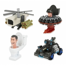 IMEX 1600 SKIBIDI TOILET FIGURAS METAL 1:64