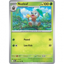 POKEMON MEGA EVOLUTION CARTA NUZLEAF REVERSE HOLO