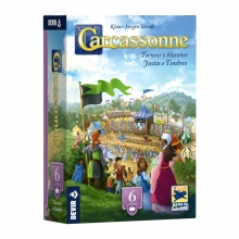 DEVIR JDM CARCASSONNE TORNEOS Y BLASONES EXP6