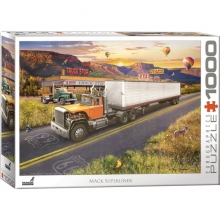 EUROGRAPHICS 6000-6119 MACK SUPERLINER BY G GIORDANO 1000 PIEZAS