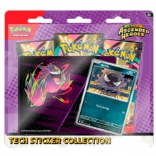 POKEMON COMPANY 10314-106 TCG MEGA EVOLUTION ASCENDED HEROES TECH STICKER COLLECTION ESPA�OL GASTLY
