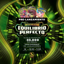 POKEMON MIRAX PRE RELEASE FECHA 14 DE MARZO 2026