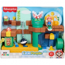 MATTEL JHG61 LITTLE PEOPLE NINTENDO MY MARIO ADVENTURE PLAYSET