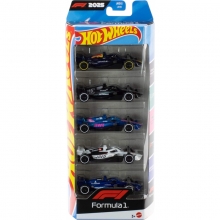 MATTEL JLN11 HOT WHEELS 5 CAR PACK RACE
