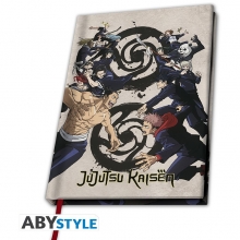 ABYSSE ABYNOT093 JUJUTSU KAISEN A5 NOTEBOOK TOKYO VS KYOTO