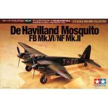 TAMIYA 60747 1:72 DEHAVILLAND MOSQUITO