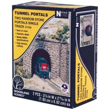 WOODLAND 1155 RANDOM STONE SINGLE PORTAL ( 2 ) KIT N