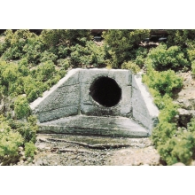 WOODLAND 1162 CONCRETE CULVERTS ( 2 ) KIT N