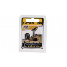 WOODLAND 1164 RANDOM STONE CULVERTS ( 2 ) KIT N