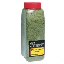 WOODLAND 635 MEDIUM GREEN STATIC GRASS FLOCK