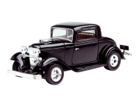 MOTORMAX 73251 1:24 FORD COUPE 1932 BLACK OR METALLIC RED