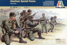 ITALERI 6078 1:72 AMERICAN SPECIAL FORCES SOLDIERS VIETNAM WAR ( 50 )