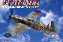 HOBBYBOSS 80235 1:72 FRENCH MS 406 FIGHTER