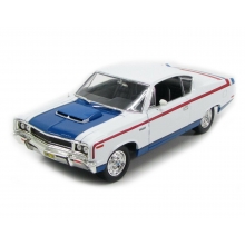 ROAD 92778 1:18 AMC REBEL MACHINE 1970 RED OR WHITE OR BLACK OR BROWN