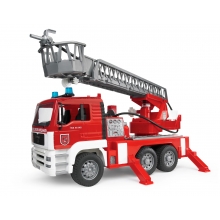 BRUDER 02771 MAN FIRE ENGINE W WATER PUM